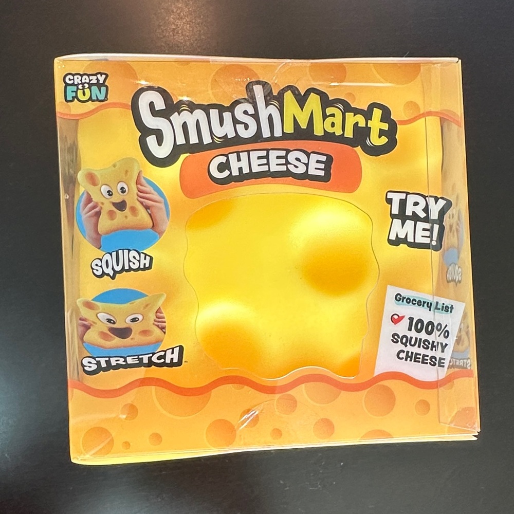 Viral SmushMart Squishy Cheese Toy Squish
